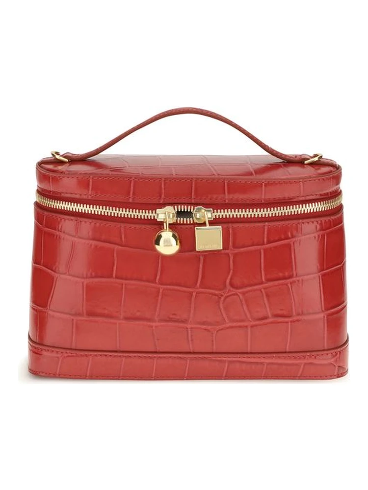 Red Calf Leather Bos Taurus Handbag