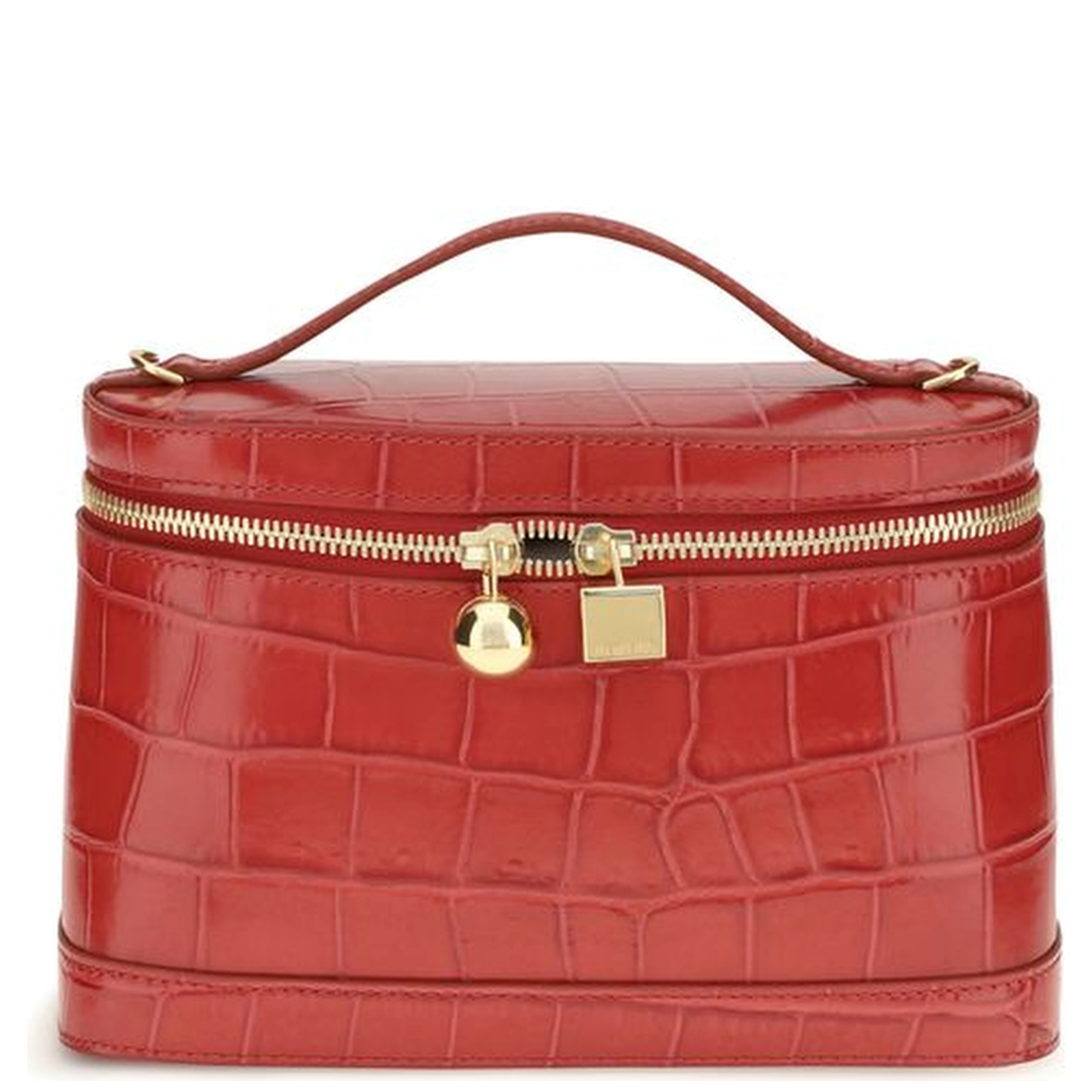 Red Calf Leather Bos Taurus Handbag