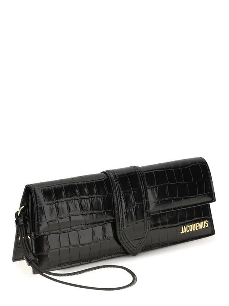 Black Calf Leather Bos Taurus Clutch Bag alternative