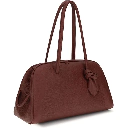 Bordeaux Calf Leather Bos Taurus Shoulder Bag