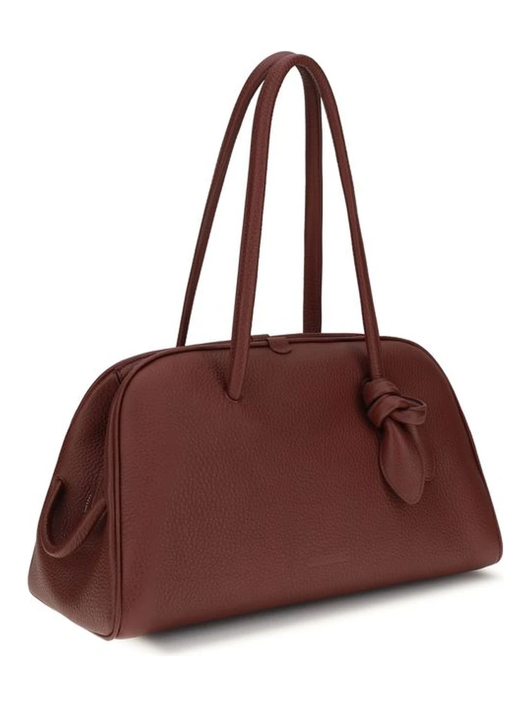 Bordeaux Calf Leather Bos Taurus Shoulder Bag alternative