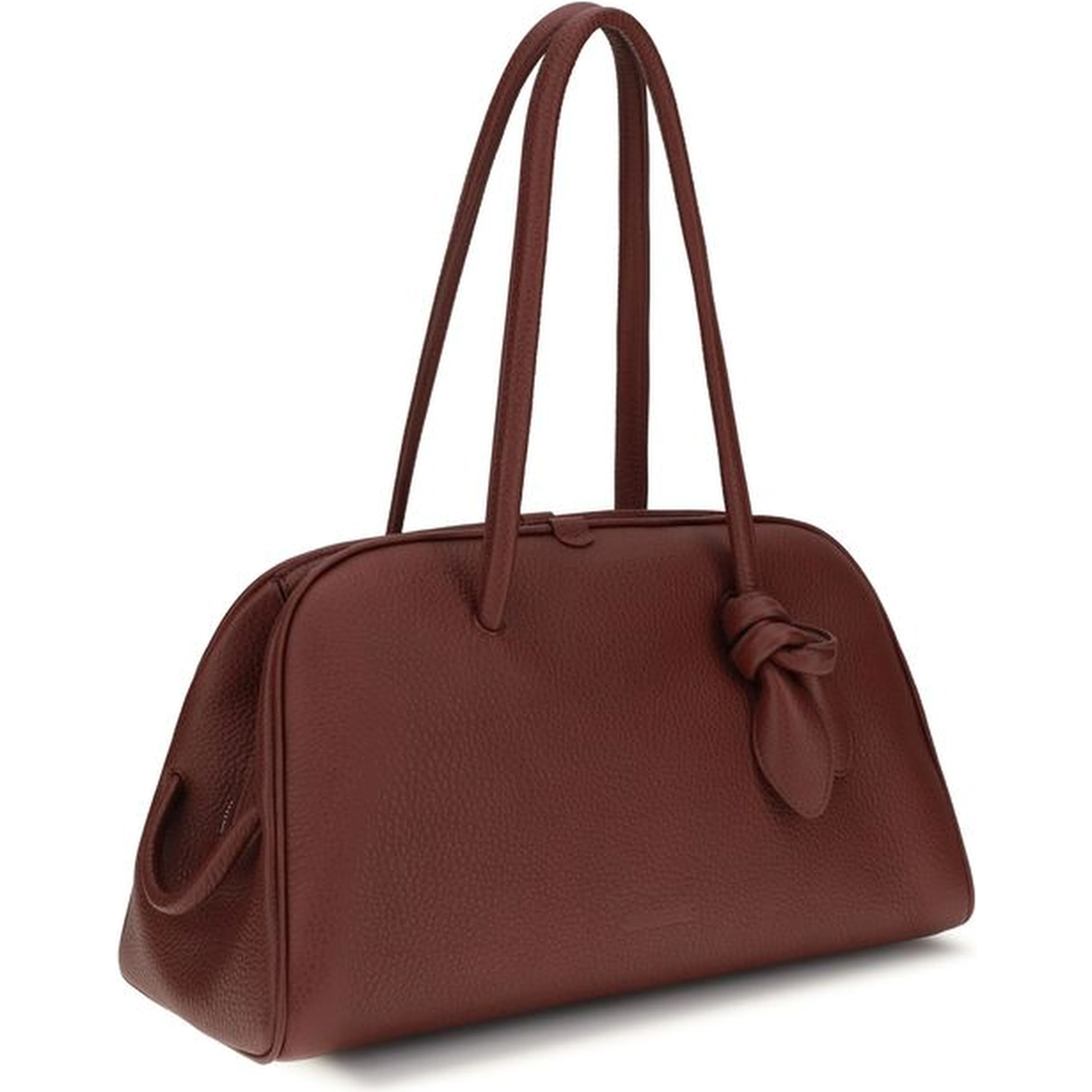 Bordeaux Calf Leather Bos Taurus Shoulder Bag