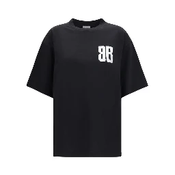 Black Cotton T-Shirt