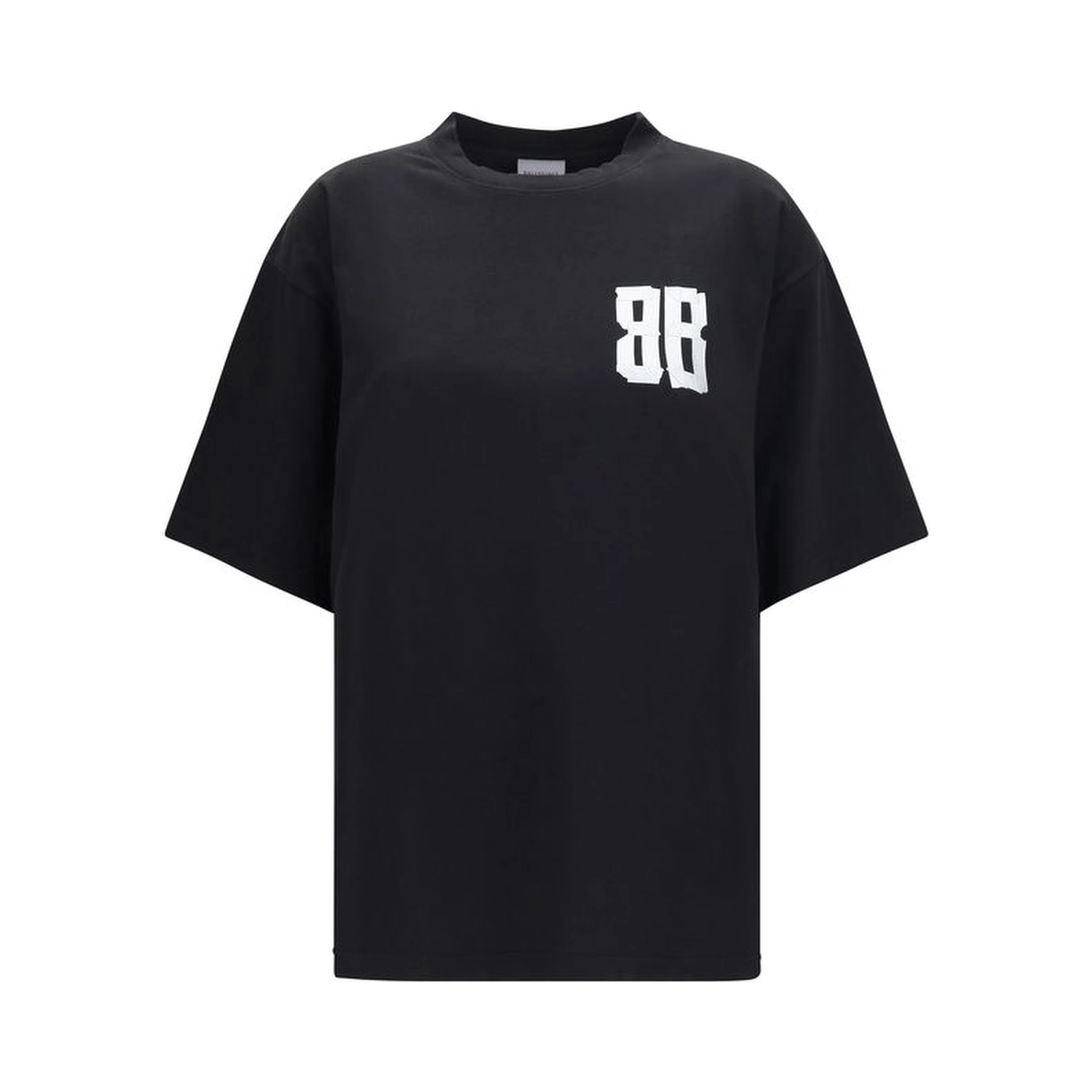 Black Cotton T-Shirt
