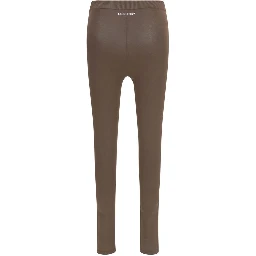 Brown Viscose Leggings
