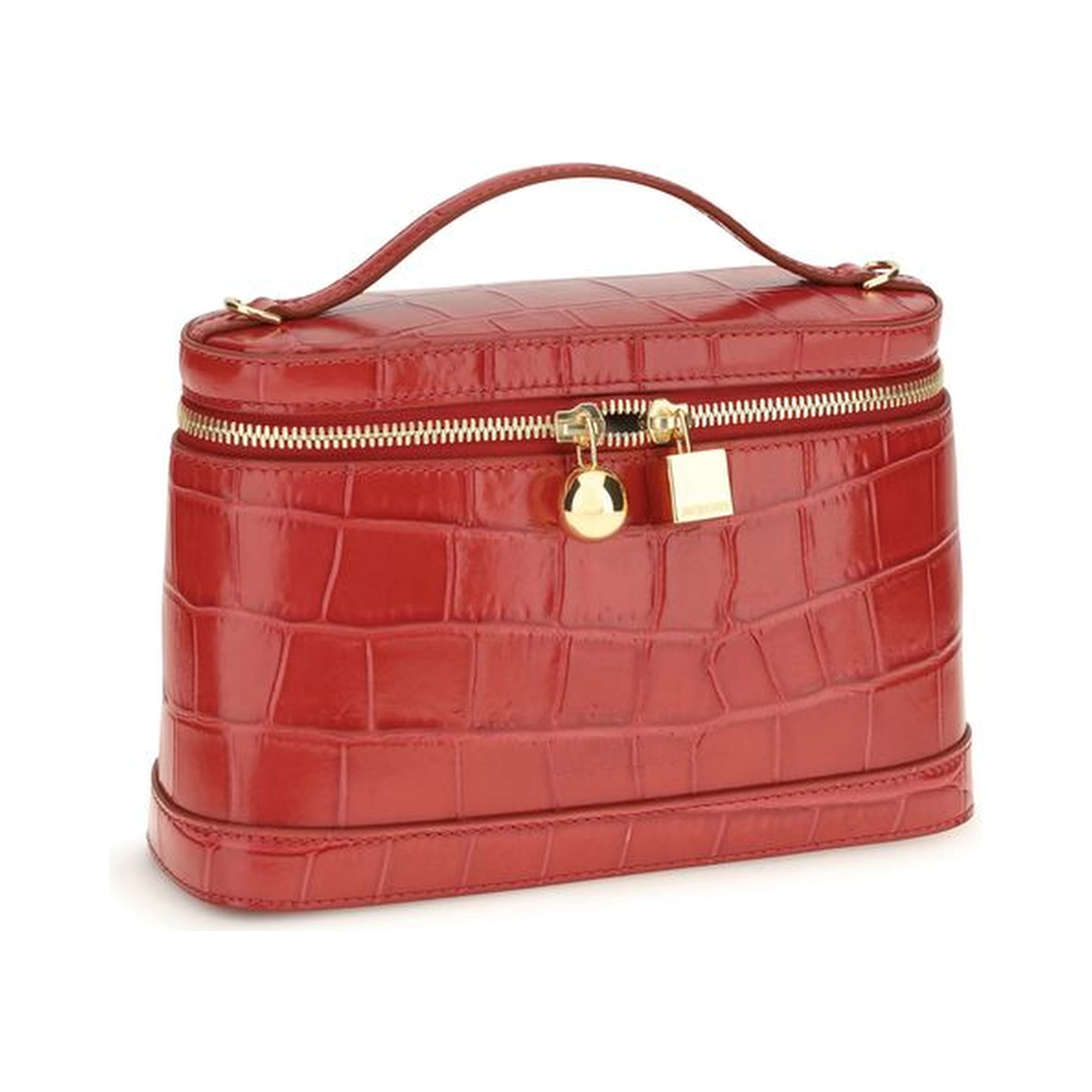 Red Calf Leather Bos Taurus Handbag