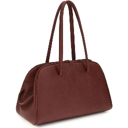 Bordeaux Calf Leather Bos Taurus Shoulder Bag