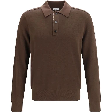 Brown Wool Oves Aries Shirt
