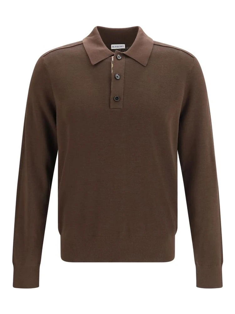 Brown Wool Oves Aries Shirt