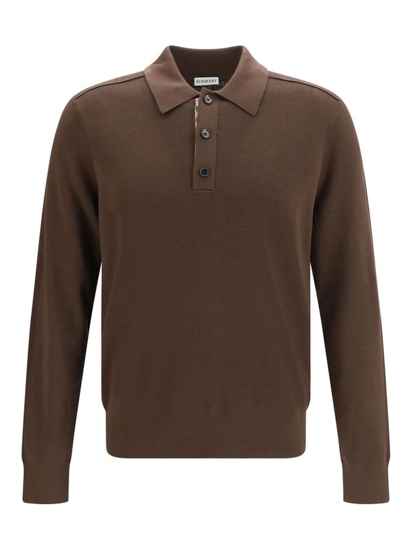 Brown Wool Oves Aries Shirt