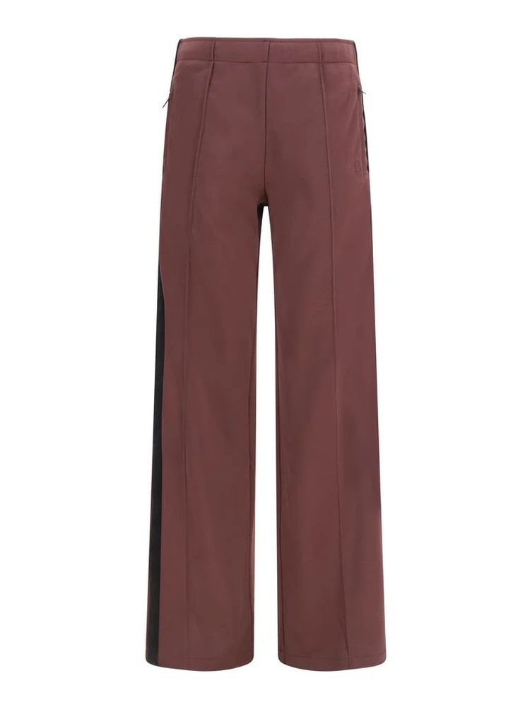 Bordeaux Polyester Athletic Pants