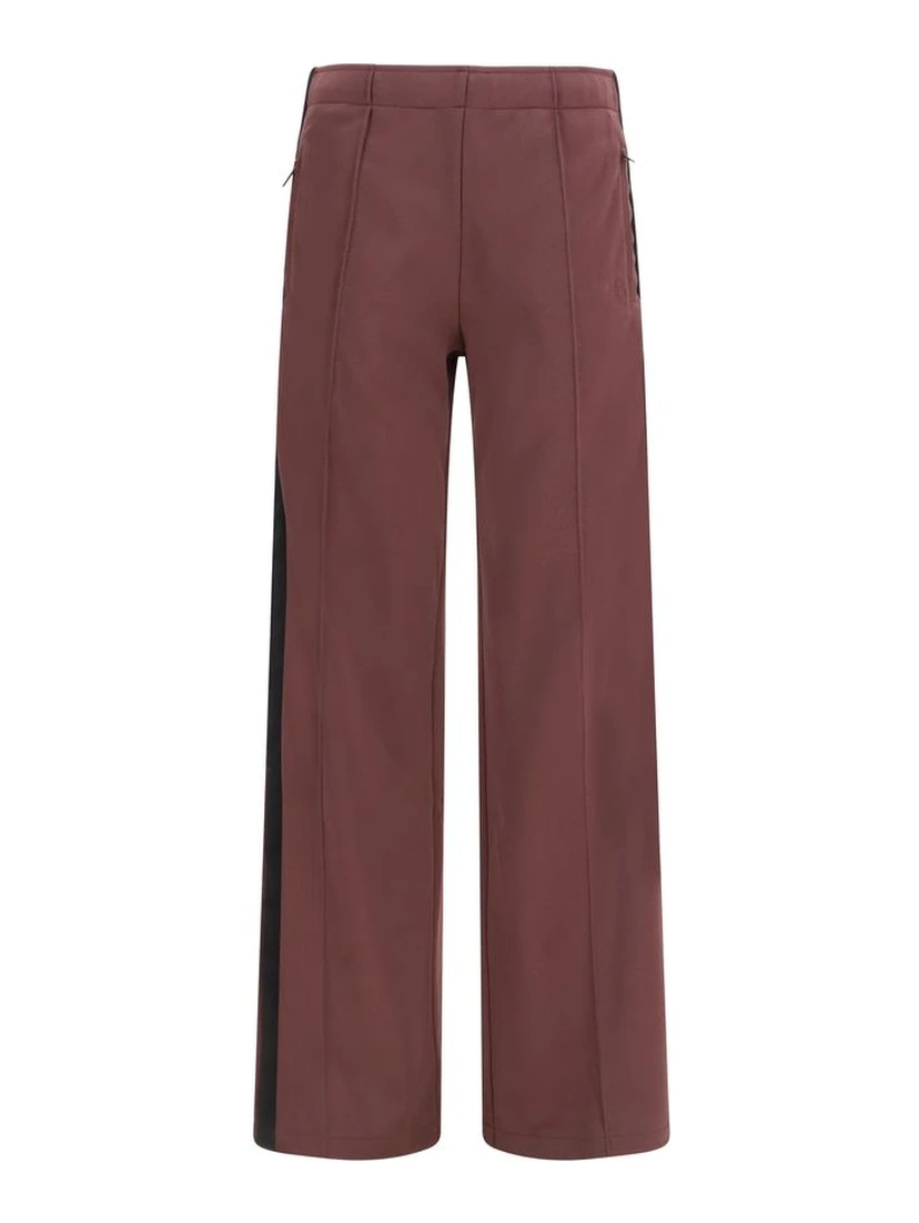 Bordeaux Polyester Athletic Pants