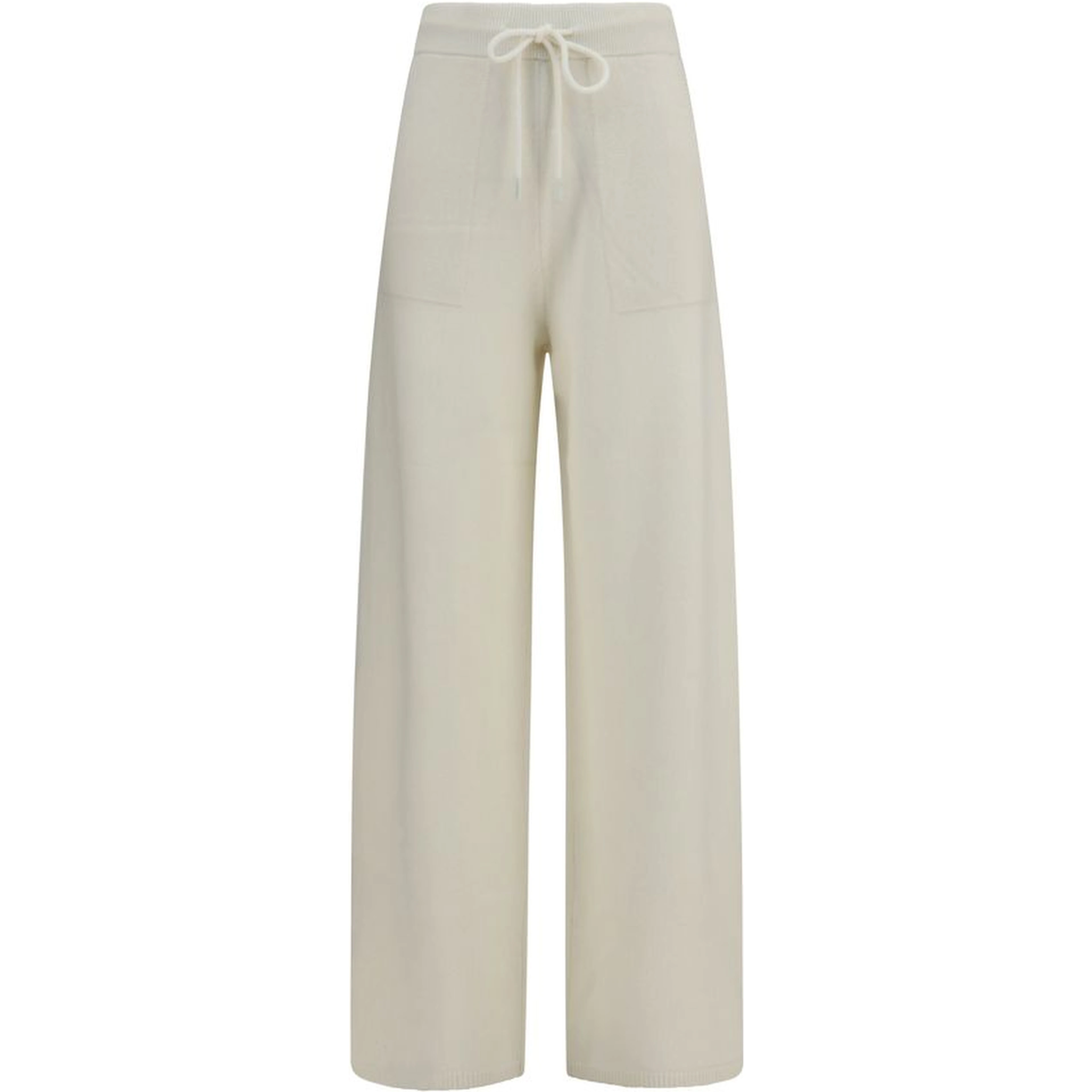 Beige Cashmere Casual Pants