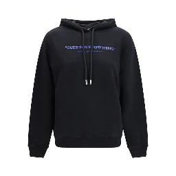 Black Cotton Sweatshirt