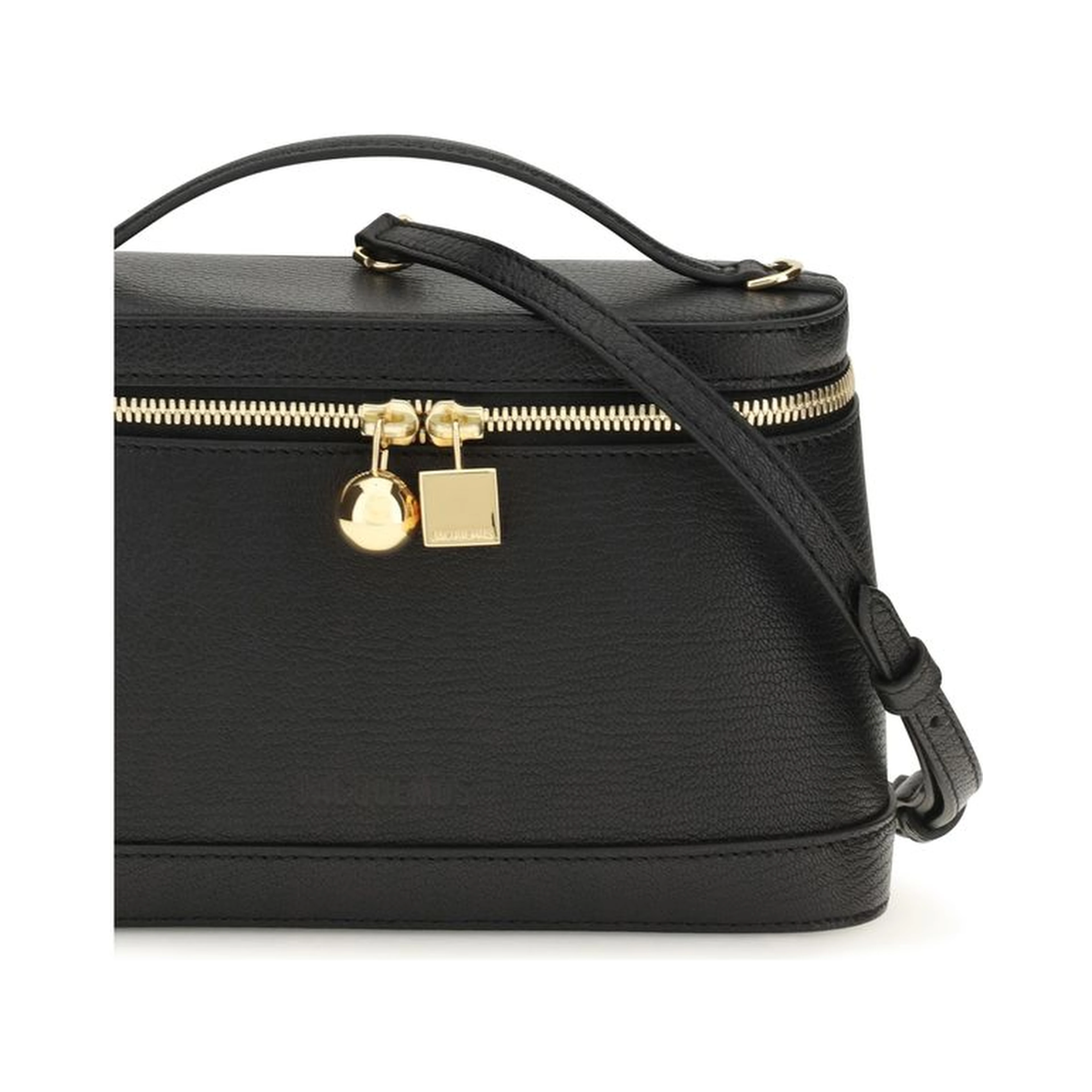 Black Calf Leather Bos Taurus Handbag