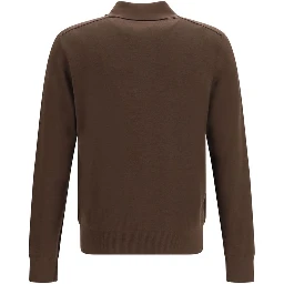 Brown Wool Oves Aries Shirt