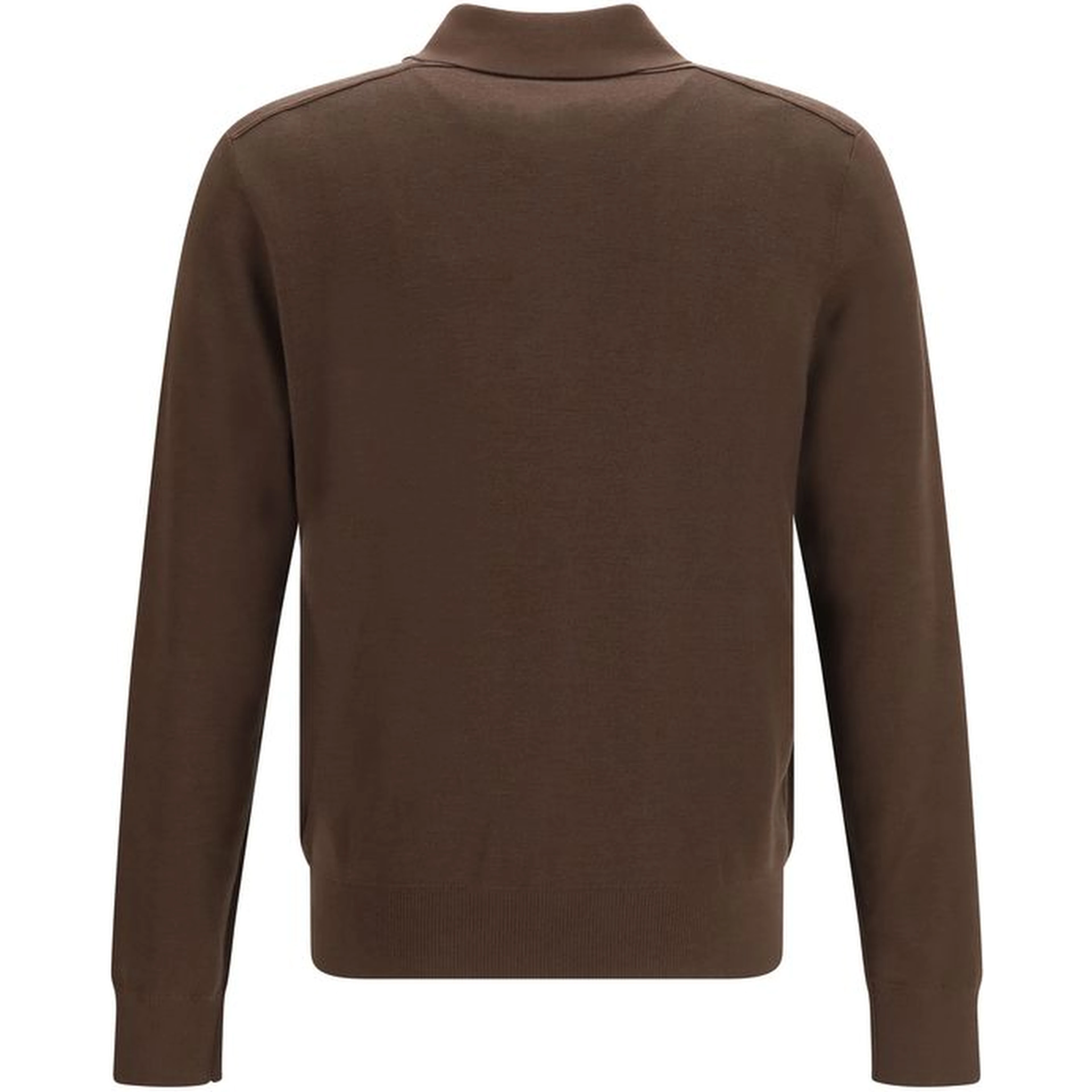 Brown Wool Oves Aries Shirt
