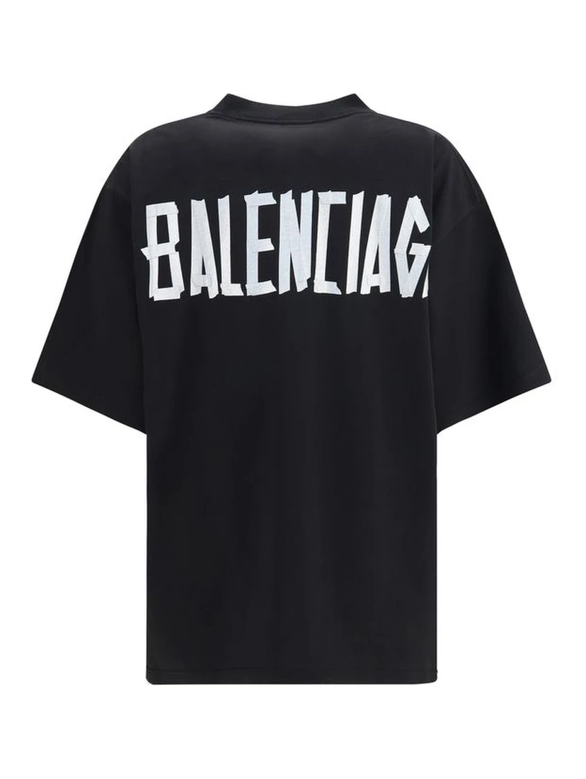 Black Cotton T-Shirt