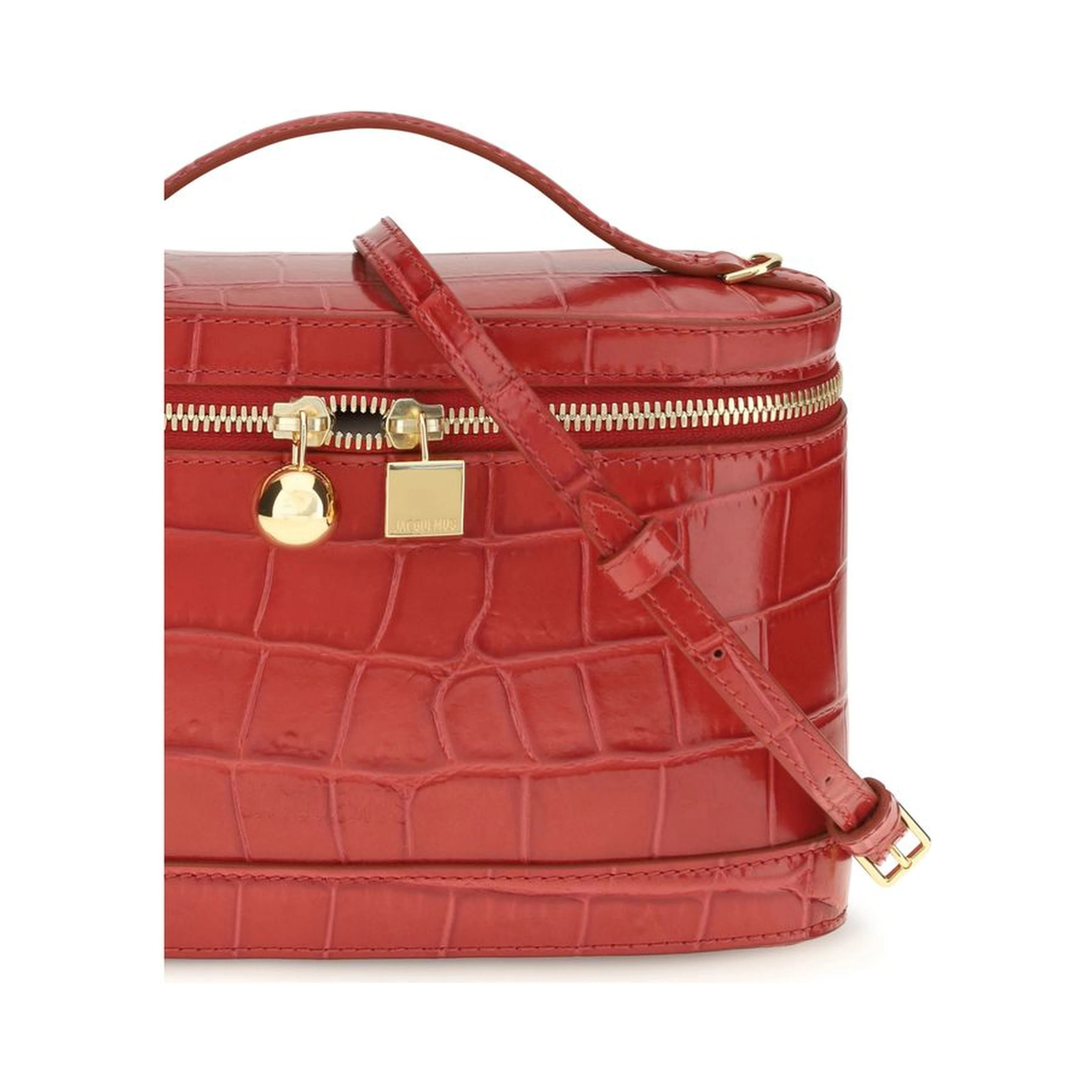 Red Calf Leather Bos Taurus Handbag
