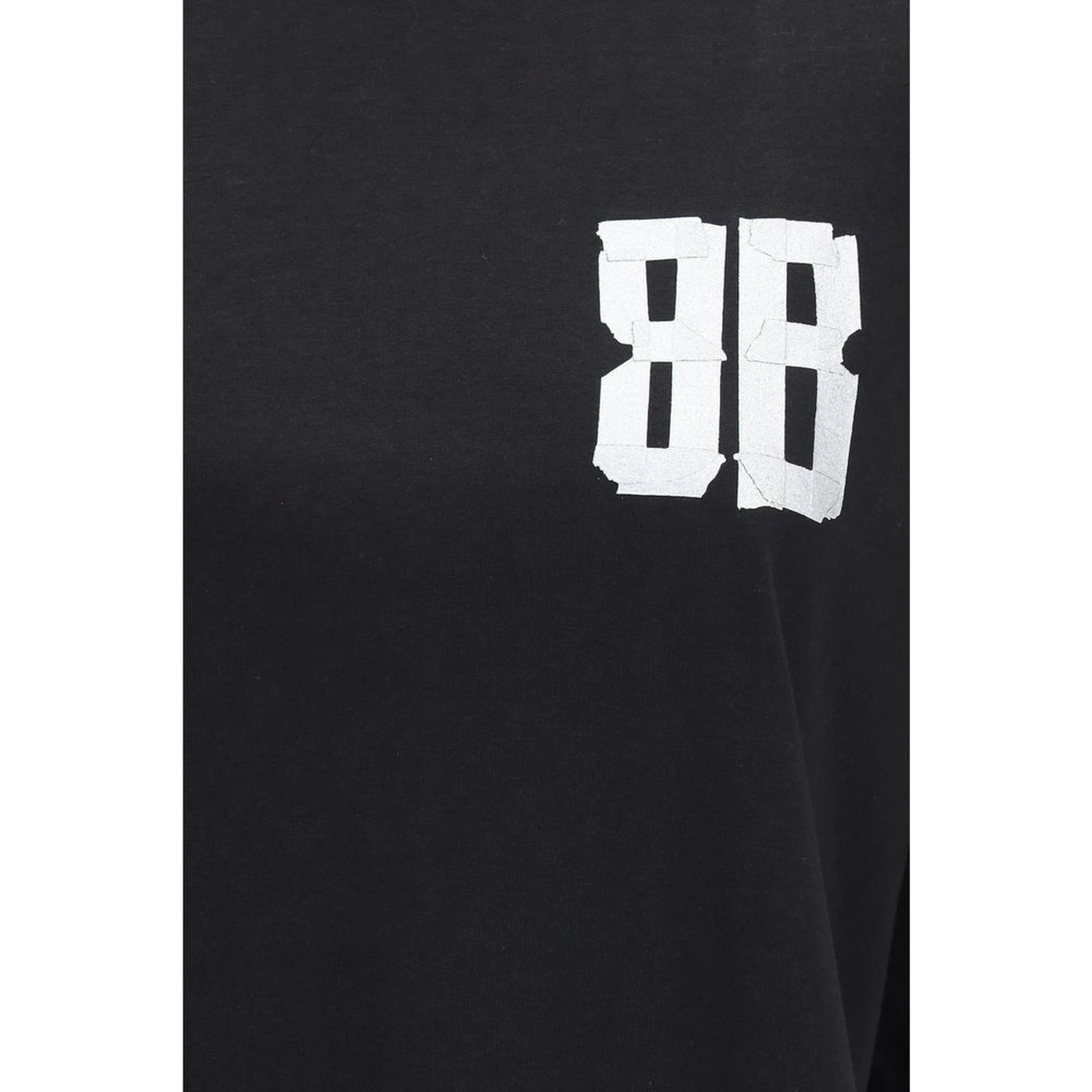 Black Cotton T-Shirt