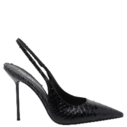 PARIS TEXAS With Heel Black