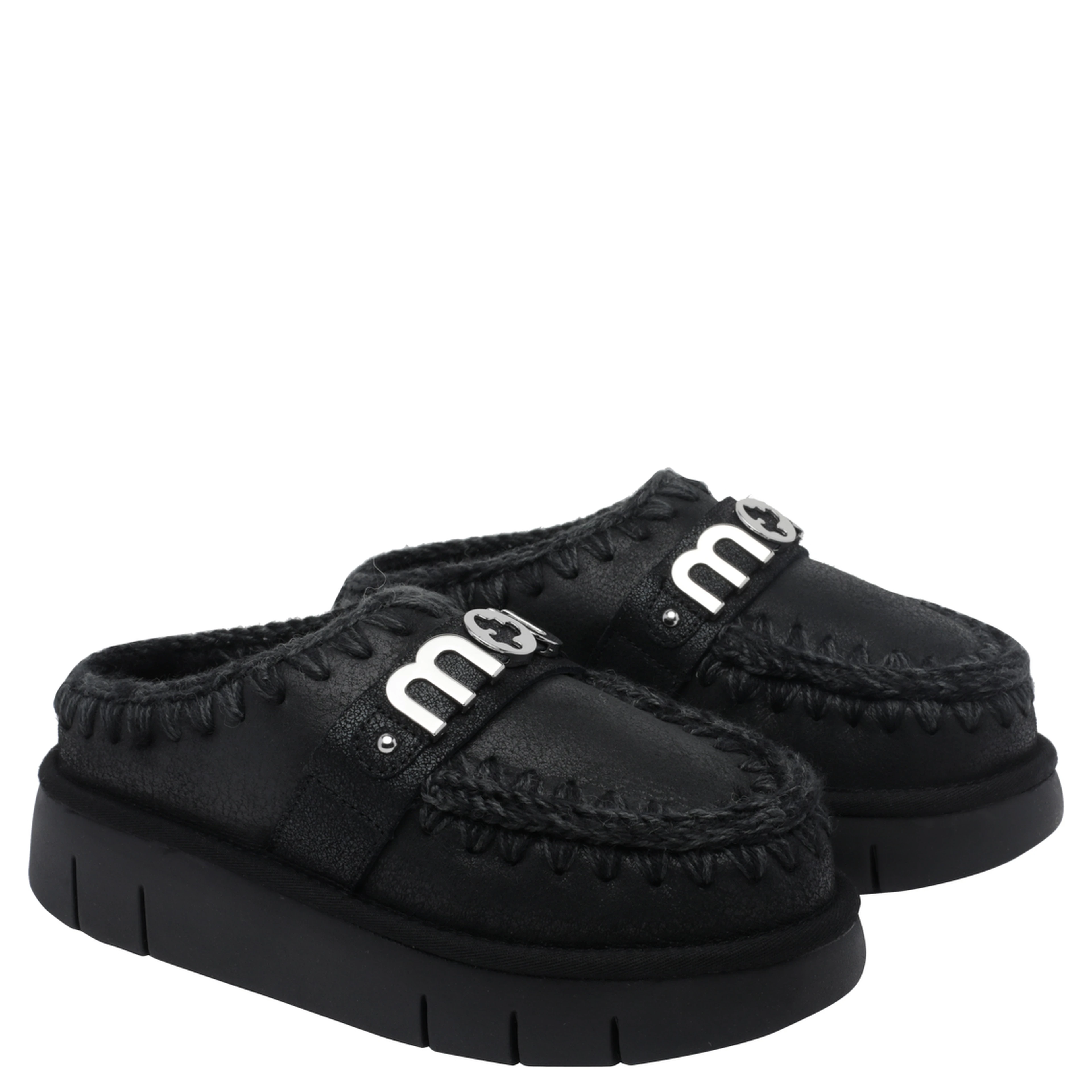 Mou Sandals Black