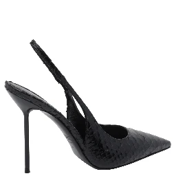 PARIS TEXAS With Heel Black