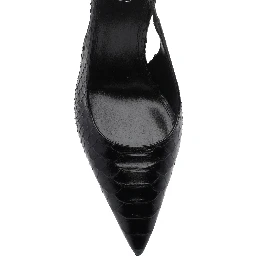 PARIS TEXAS With Heel Black