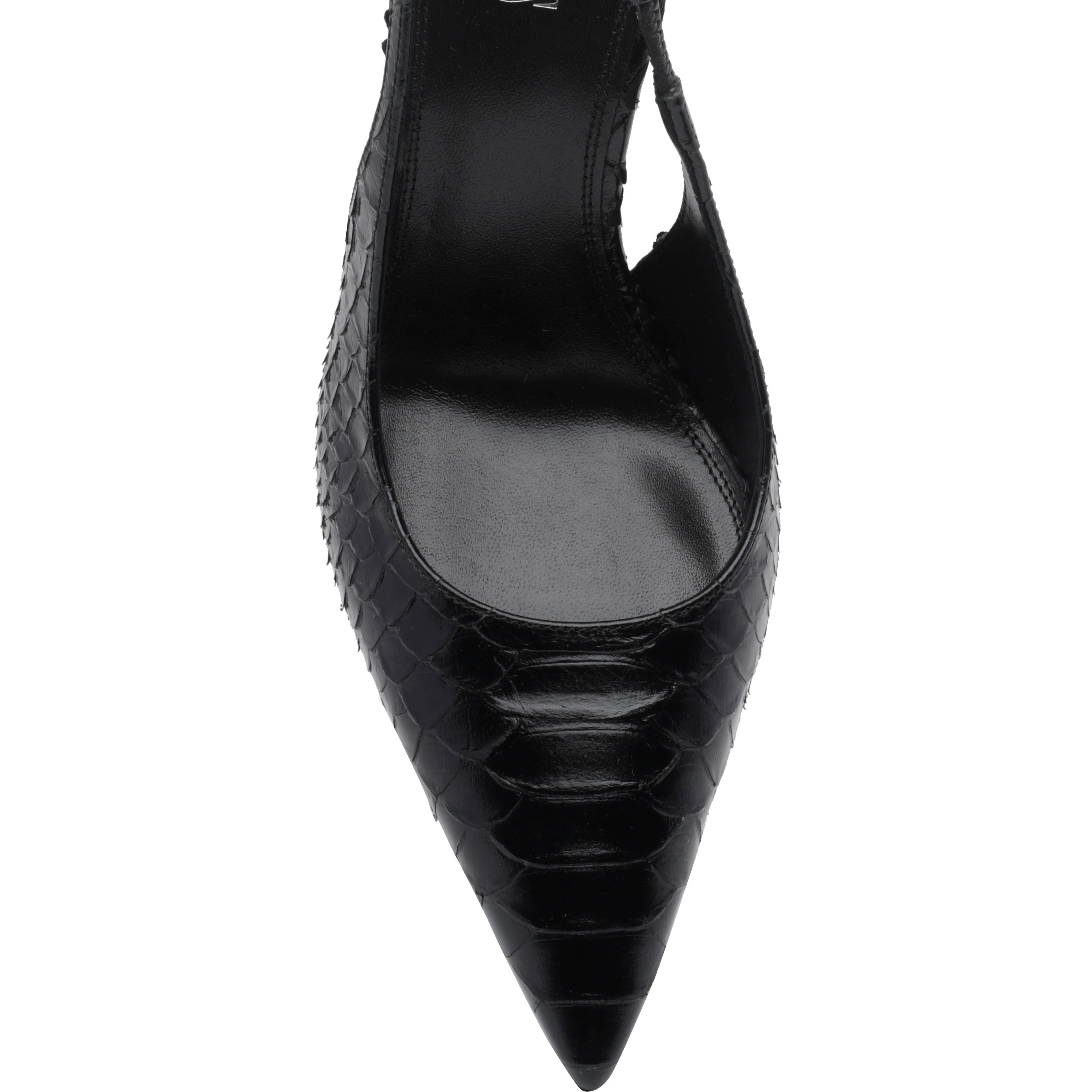 PARIS TEXAS With Heel Black