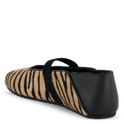 Fendi Flat shoes Beige/black