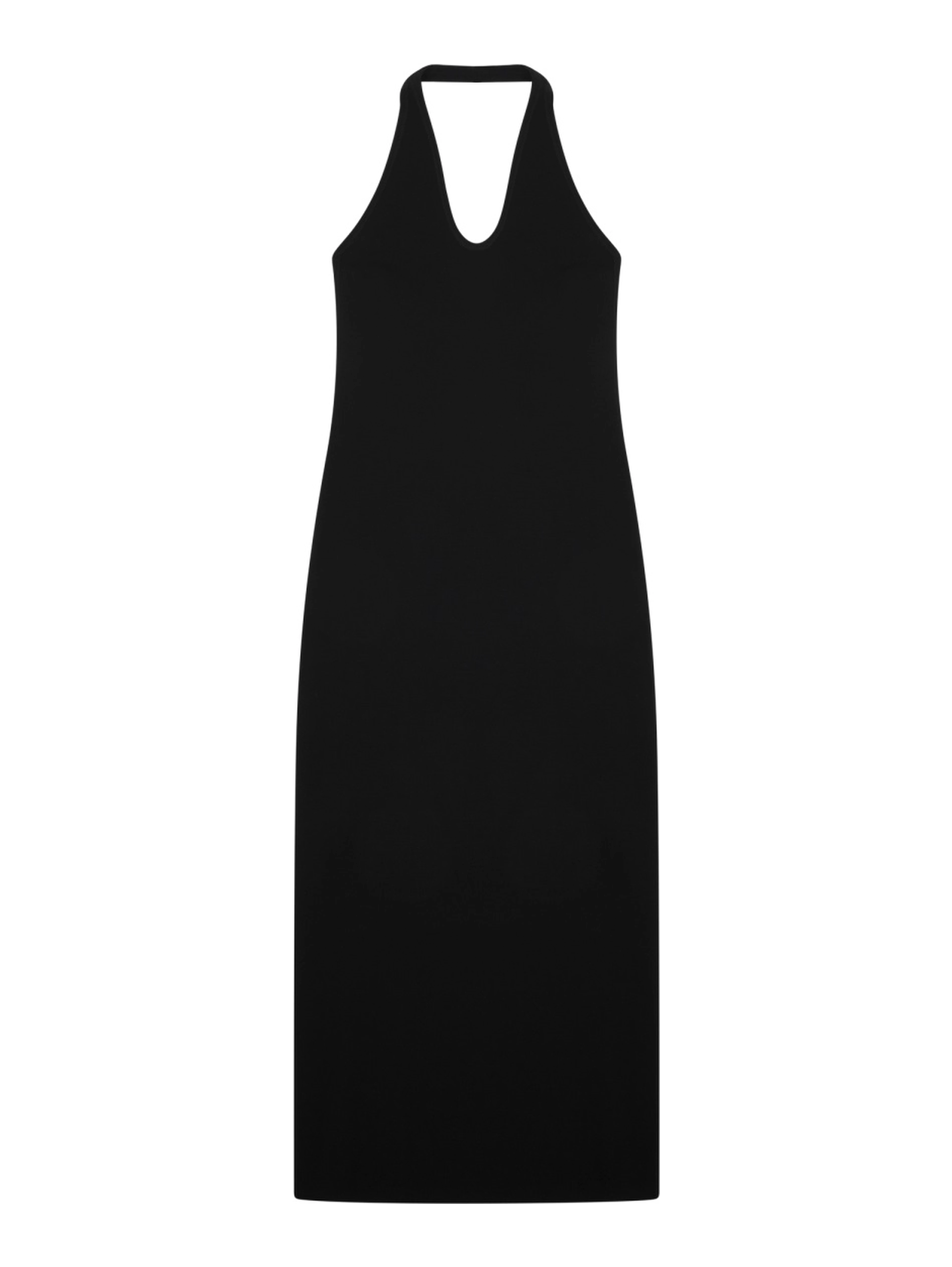 ABITO MIDI CON SCOLLO "HALTER"