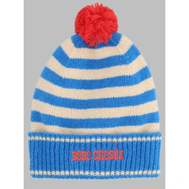 bobo choses stripes knitted beanie