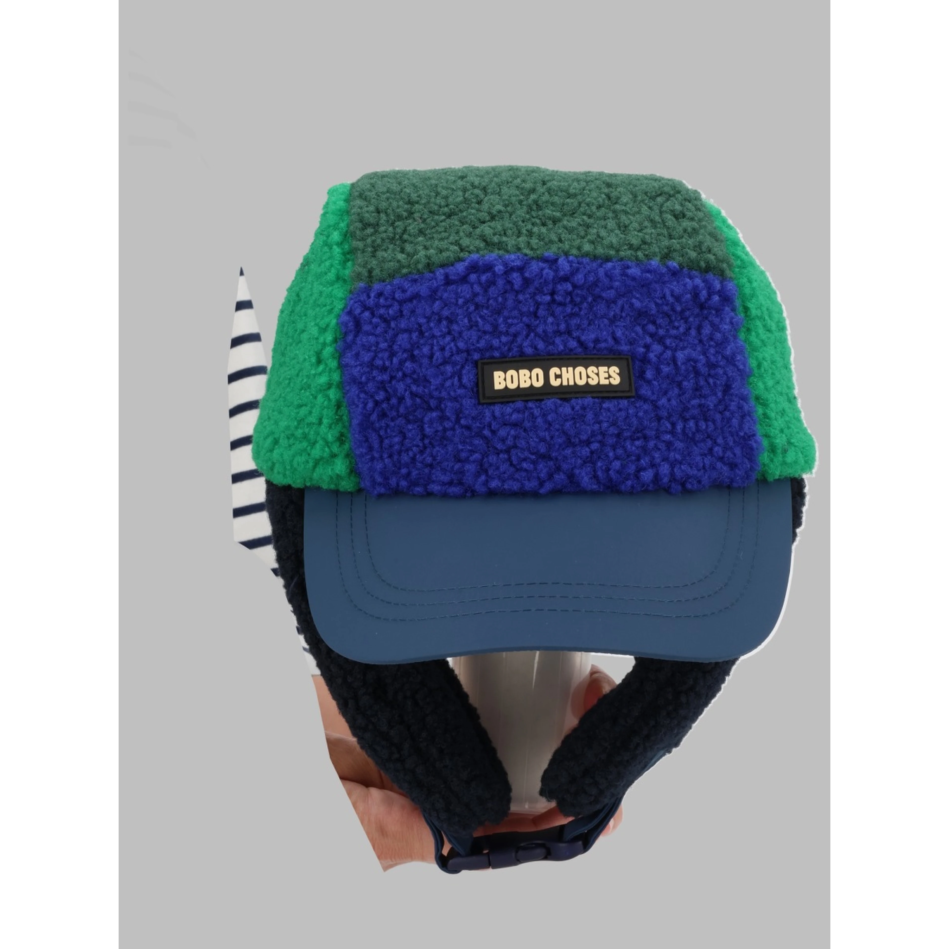 bobo choses color block sheepskin
chapka
