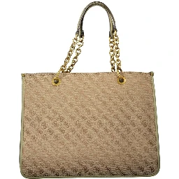 Green Polyester Handbag