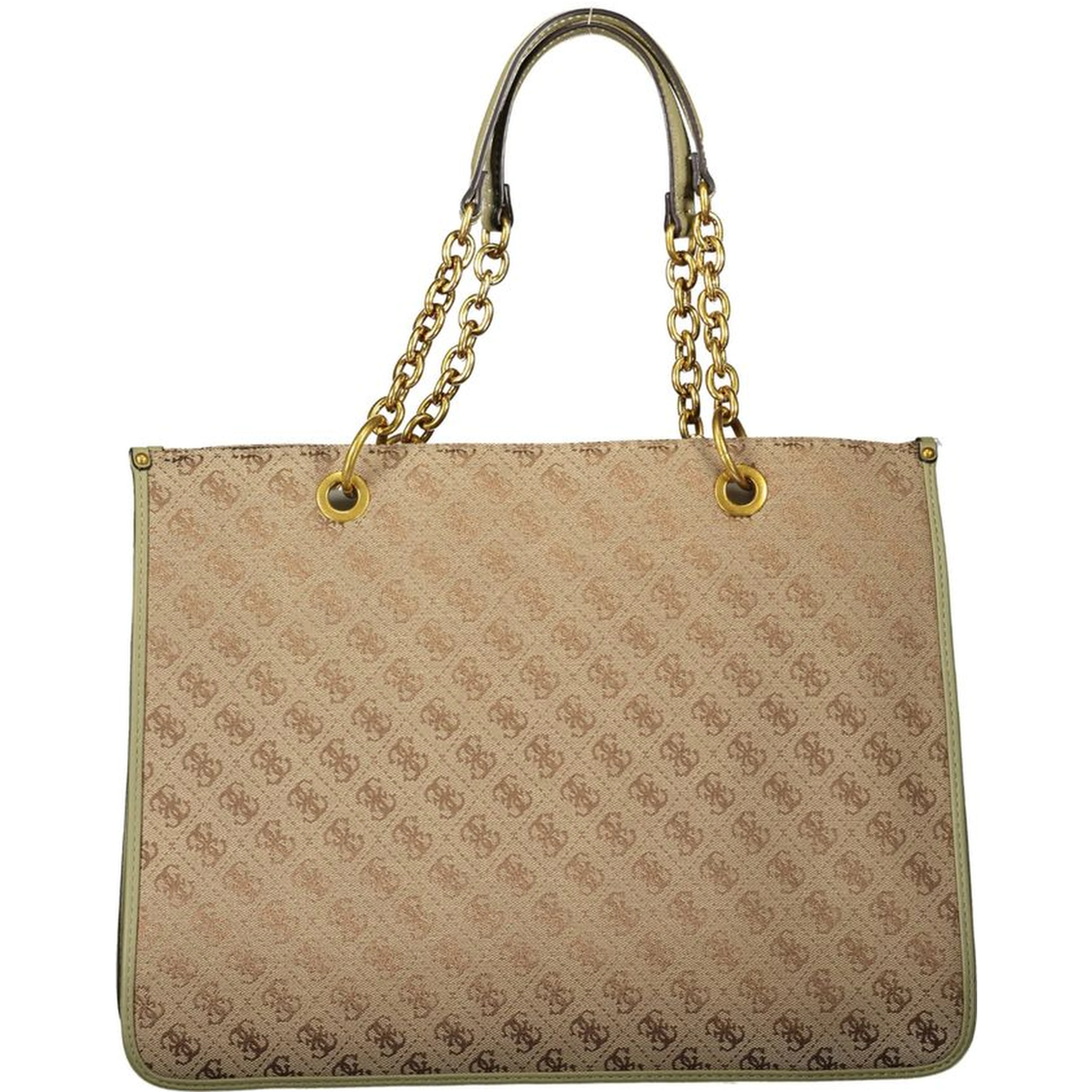 Green Polyester Handbag