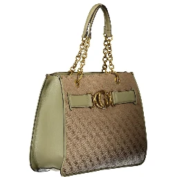 Green Polyester Handbag