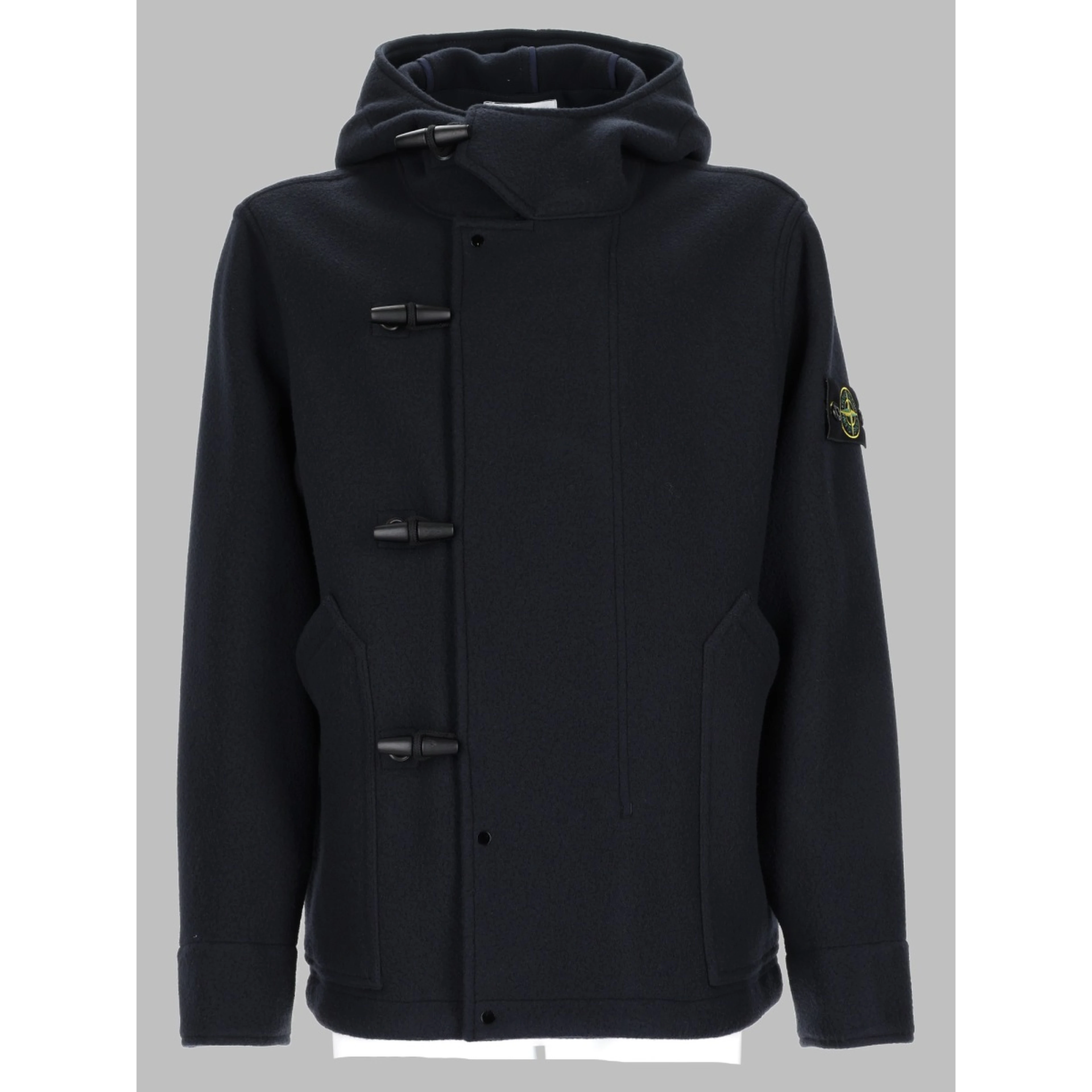 Parka In Lana e Cashmere