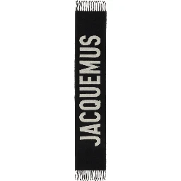 THE SCARF WITH LOGO