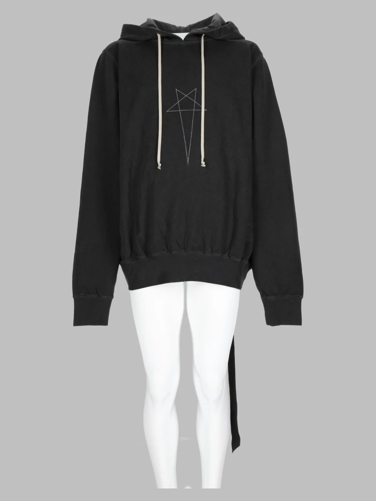 Felpa Oversize Con Cappuccio