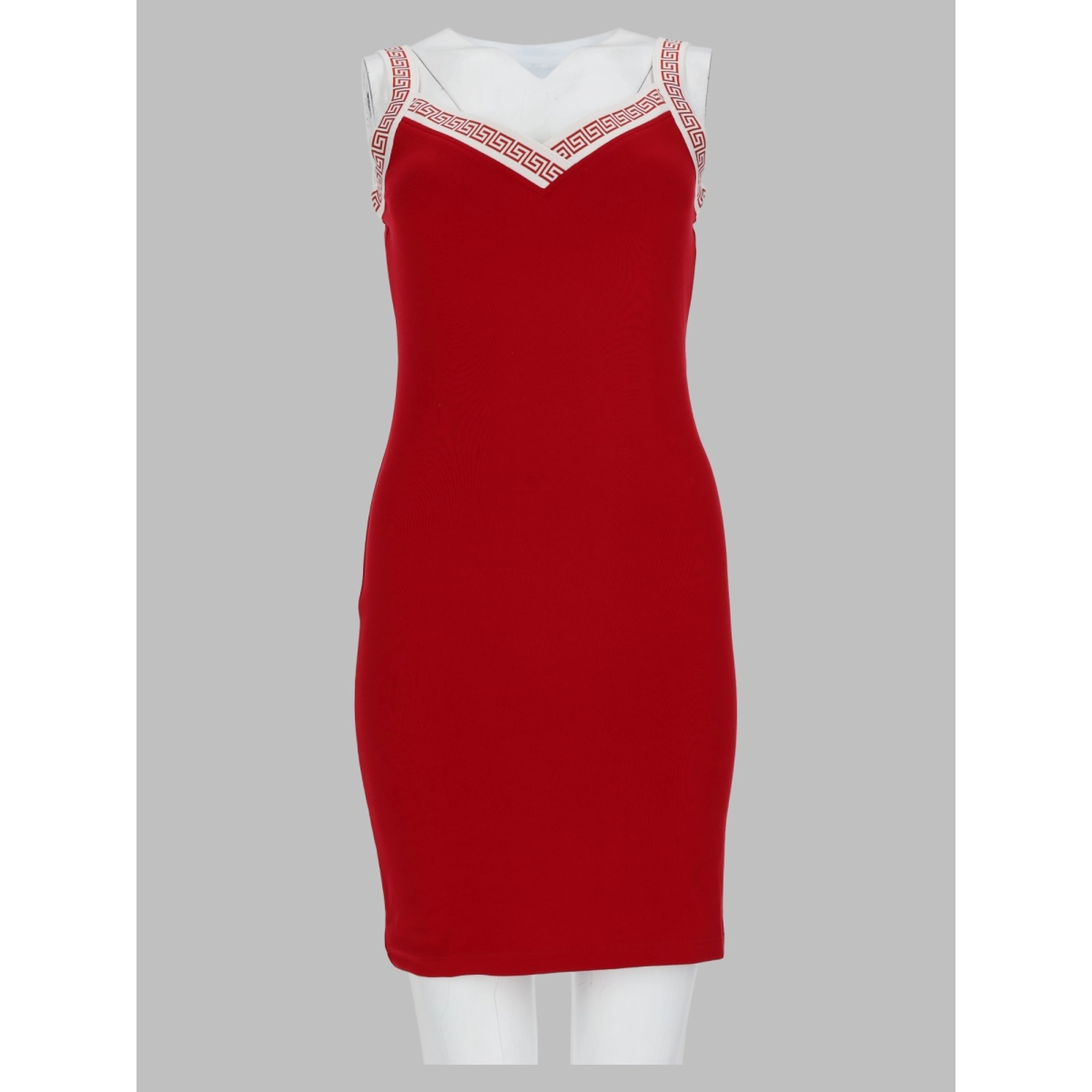 Abito Con Motivo Jacquard