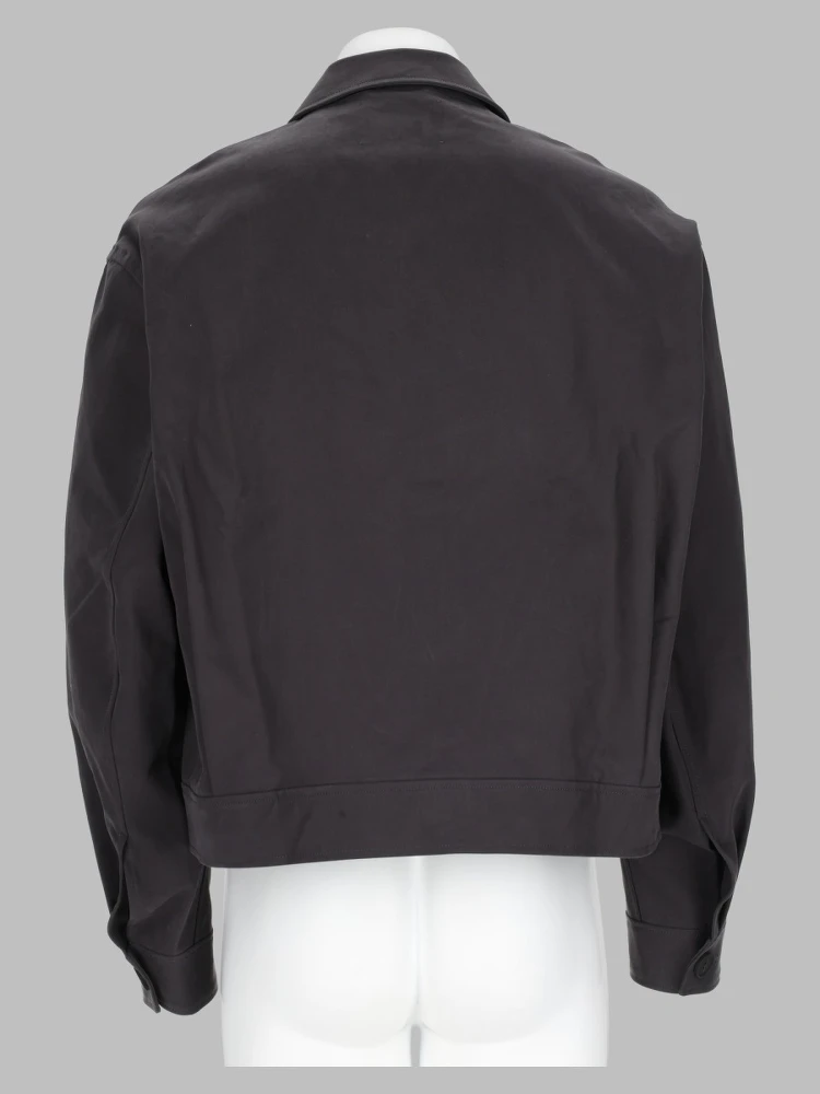 Giacca Cropped In Cotone alternative