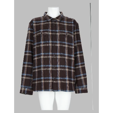 Camicia In Flanella Di Cotone