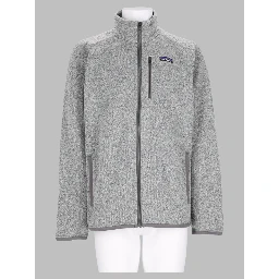 Giacca In Pile Con Zip