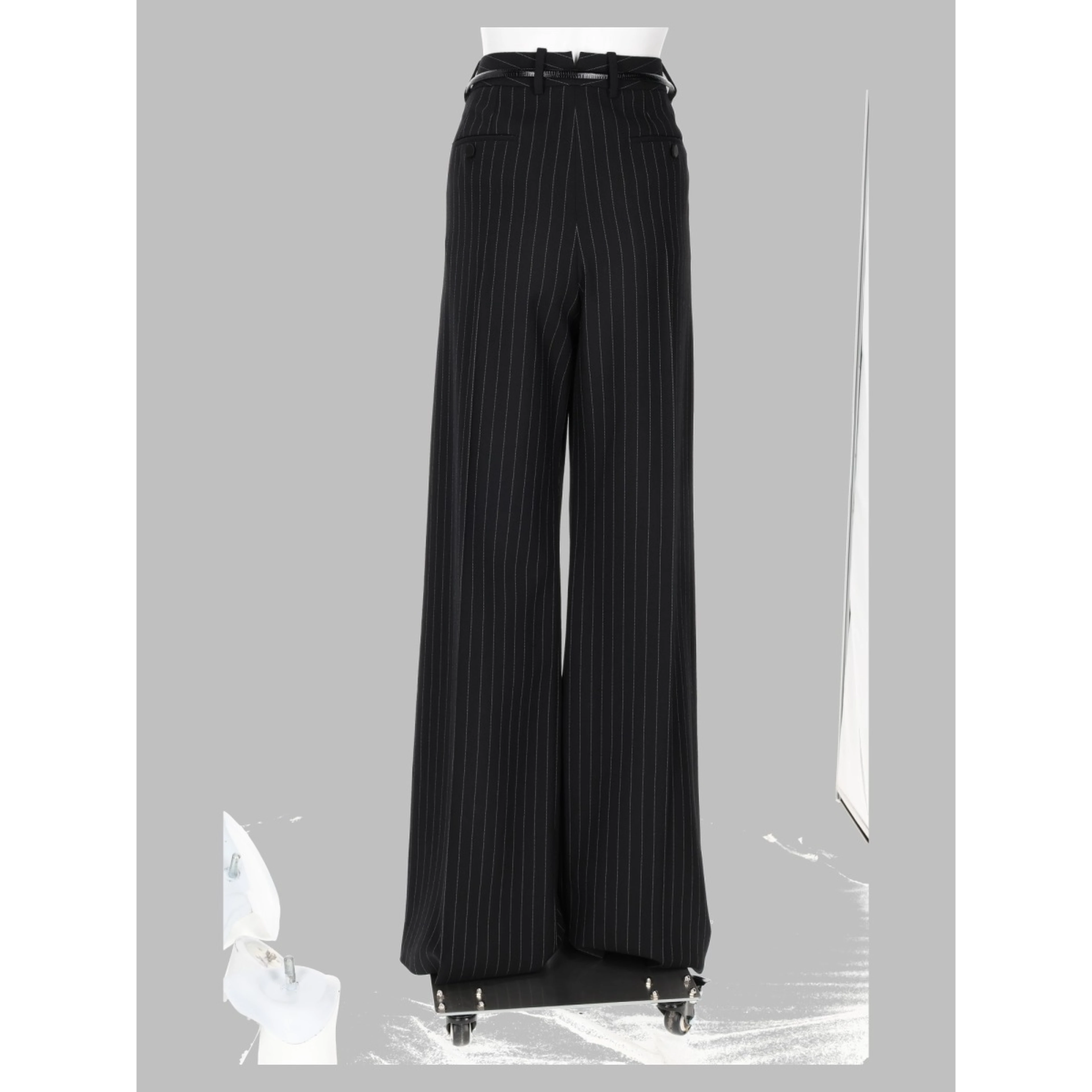 Pantalone Ampio Svasato a Grana Fine