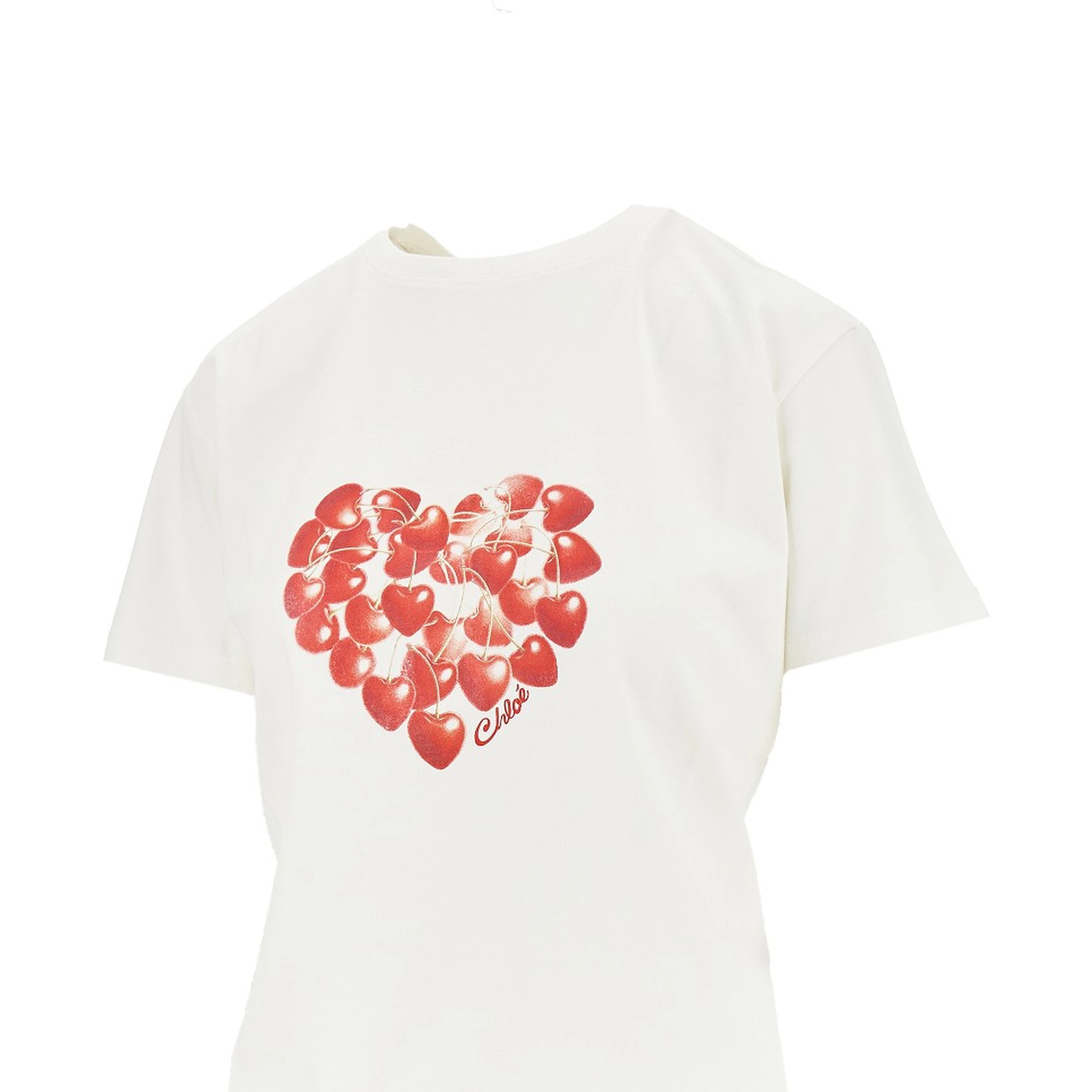 Cherry Heart print T-shirt