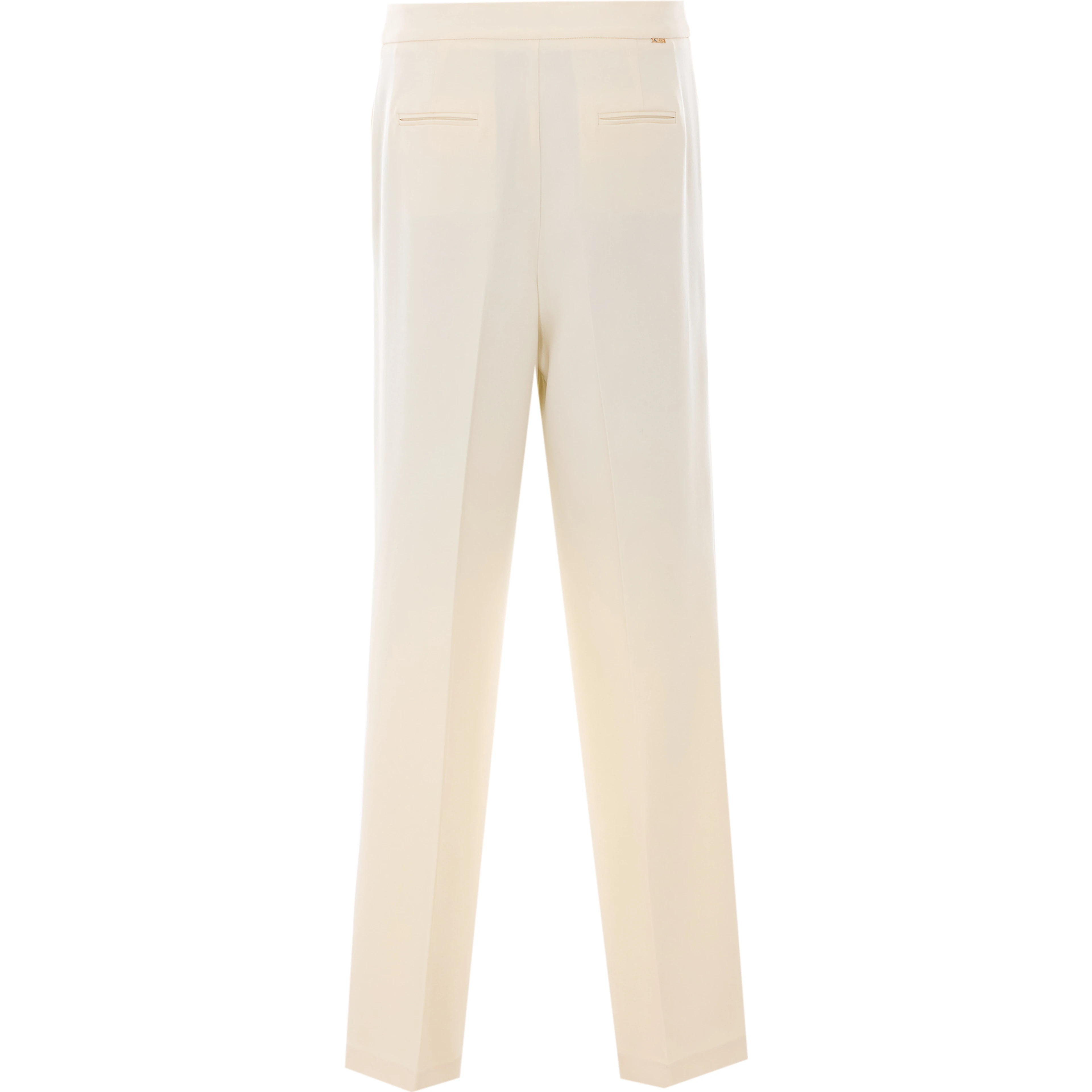 Twin-set Trousers Nacre