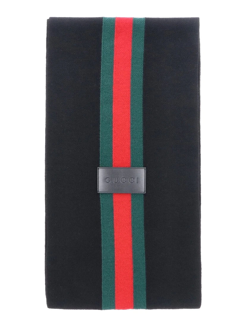 GUCCI Scarfs Black