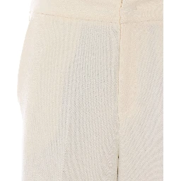 Twin-set Trousers Nacre