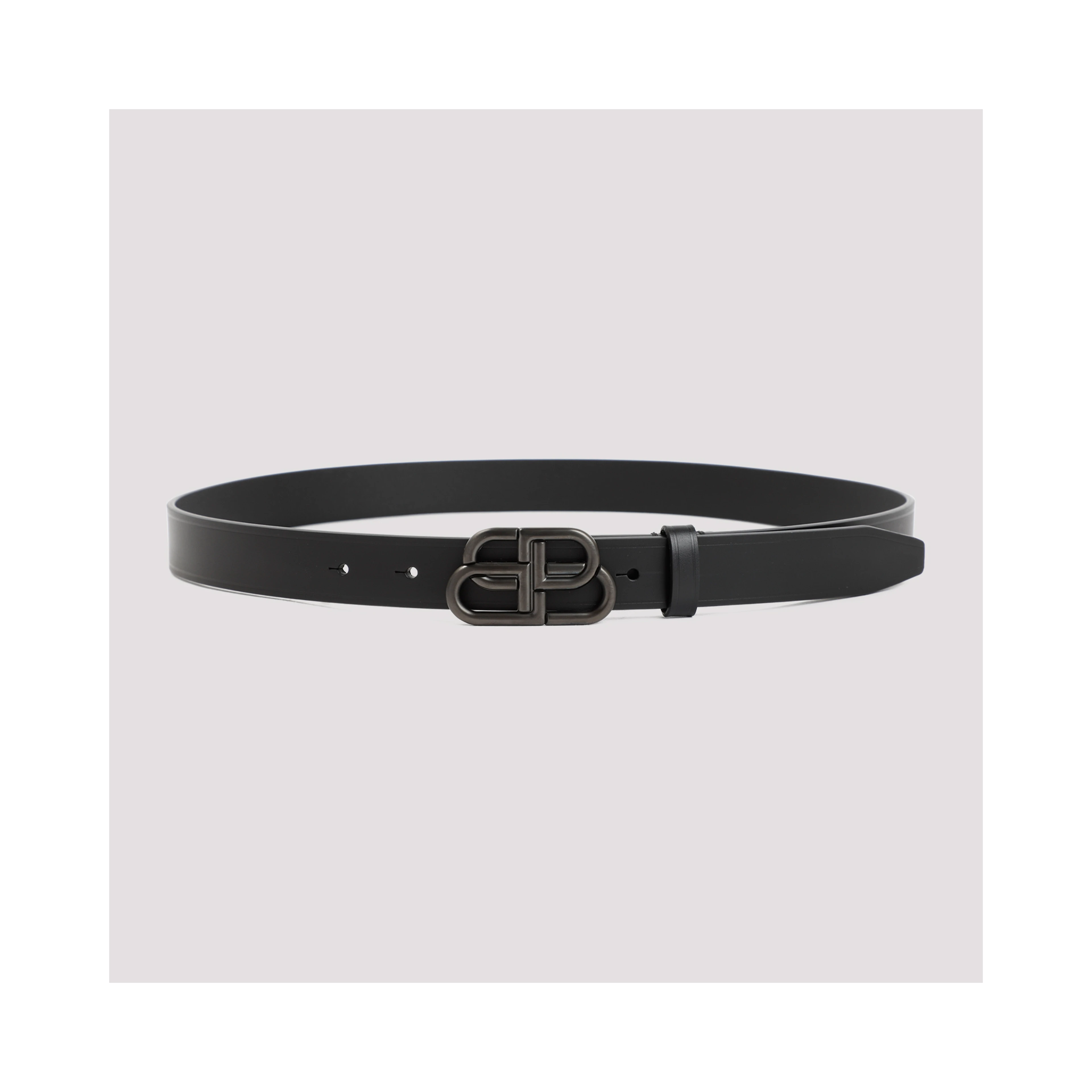 Balenciaga Leather BB Belt