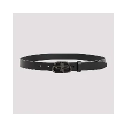 Balenciaga Leather BB Belt